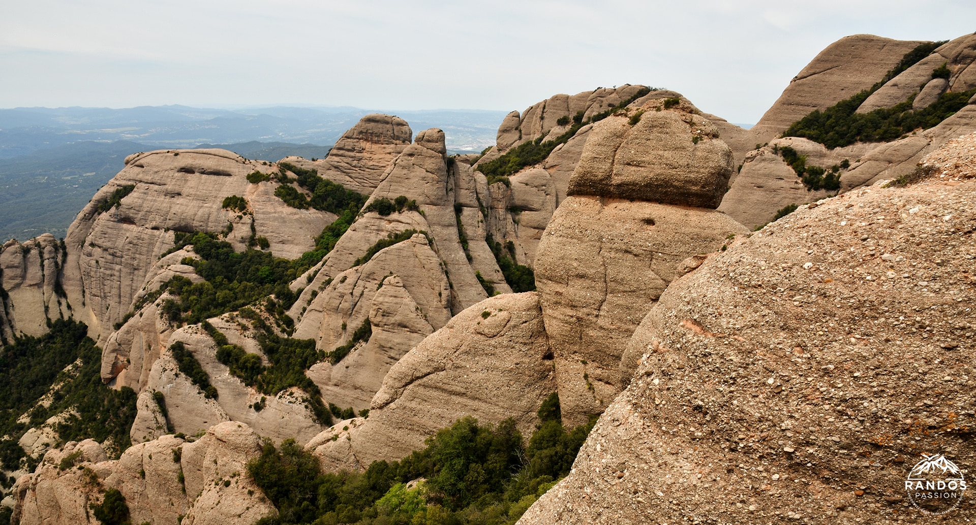 Panorama du sommet du Sant Jeroni